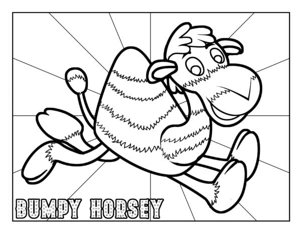 bumpy horse lina art